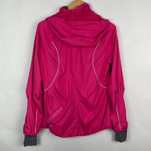 Lululemon Run Inspire Jacket Senorita Pink Wind - Picture 4 of 5